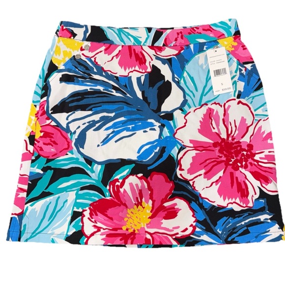 Rafaella Pants - RAFAELLA SKORT “CERAMIC” MULTICOLOR WOMEN’S SZ SMALL STRETCHY CASUAL COMFORT NEW